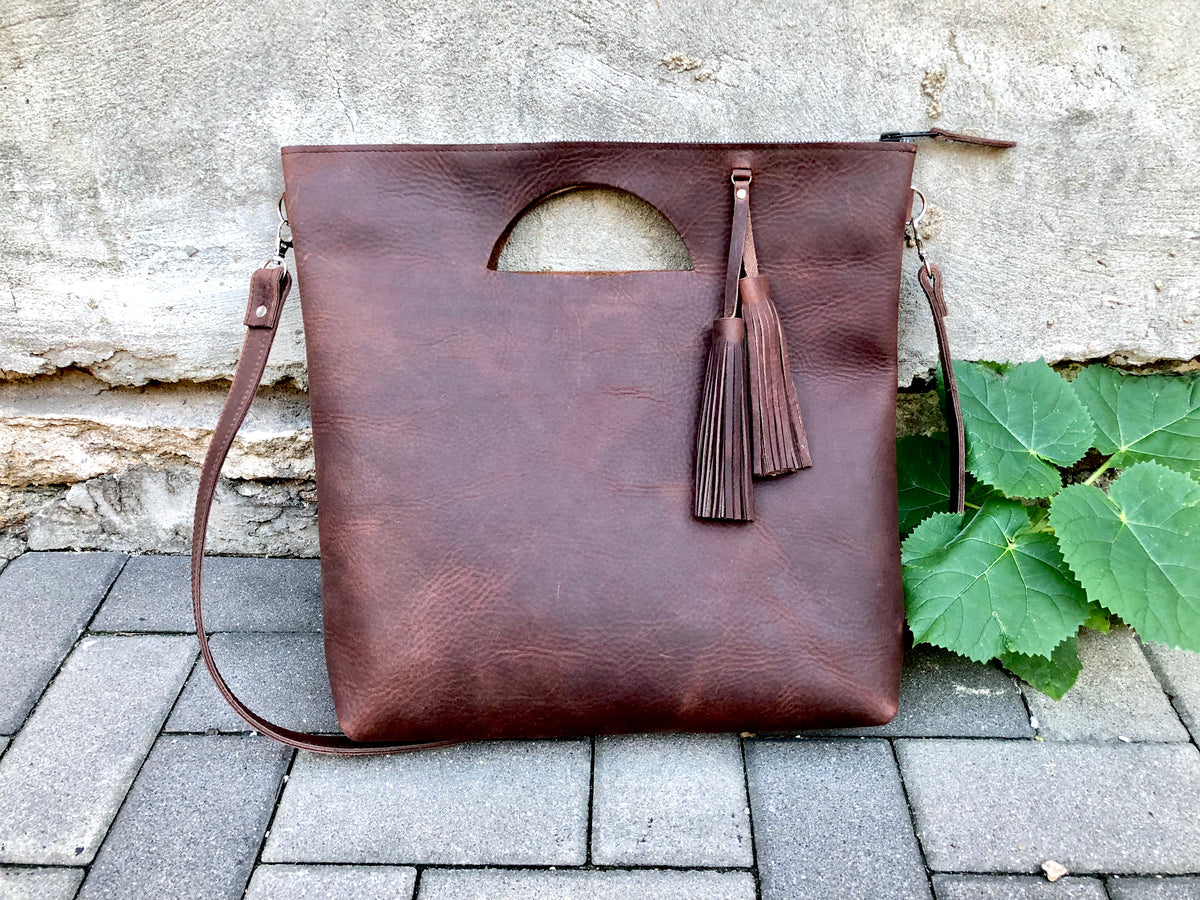 Handmade leather bags and accessories