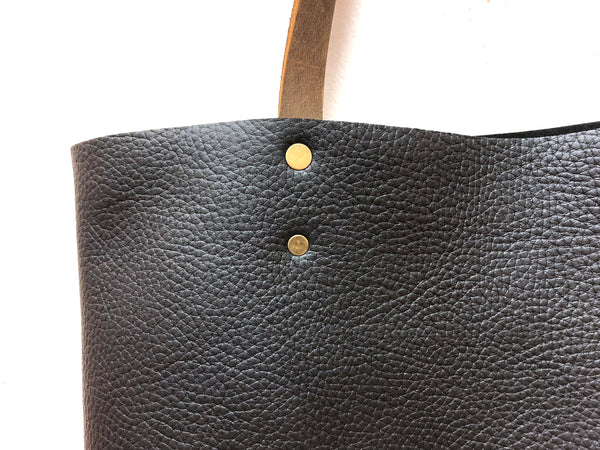 Leather tote bag, Everyday Leather tote