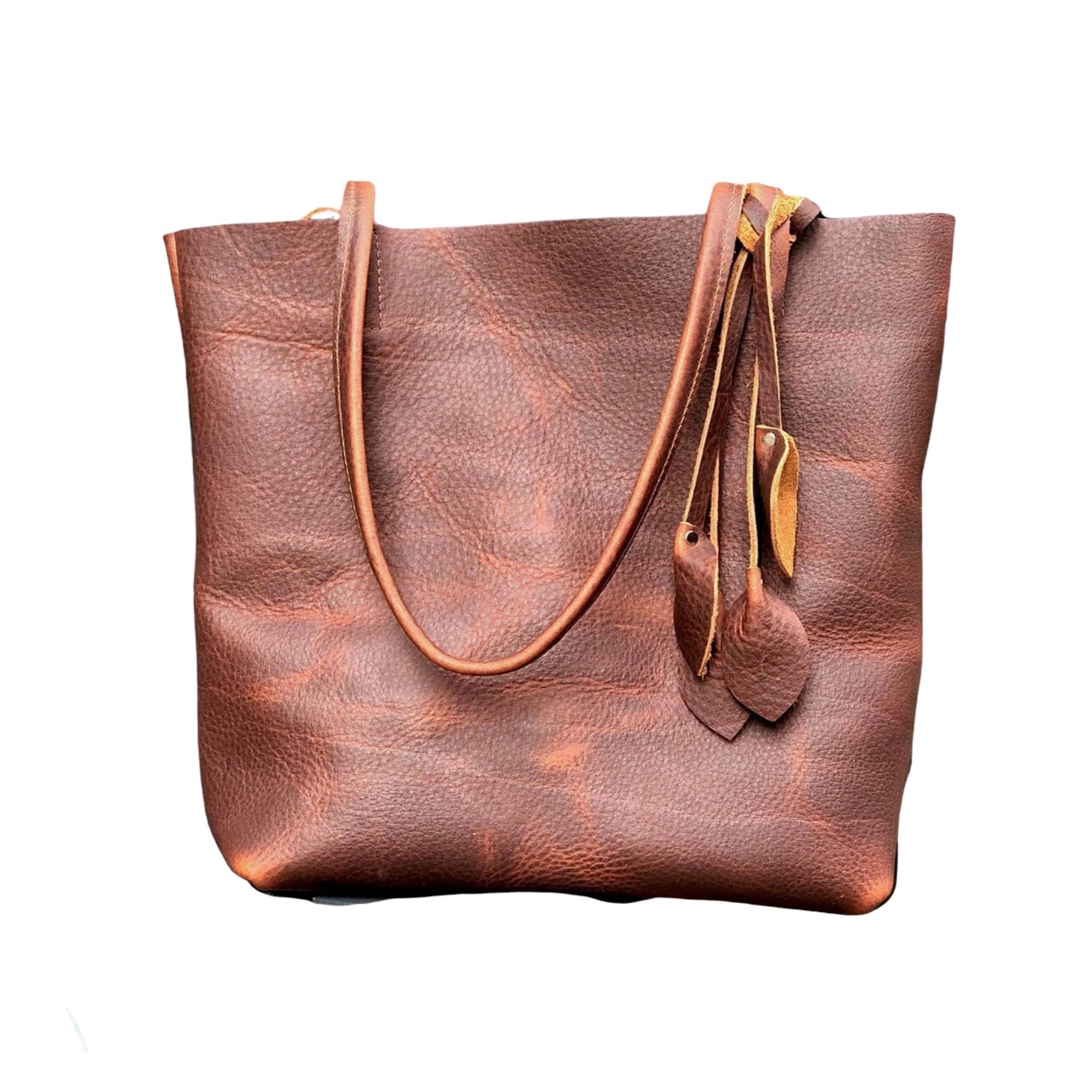 Extra large brown leather tote bag 24”x 15” – Urban Artisan Boutique